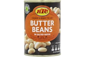 Ktc Frijoles Lima (Enlatados) paquete de 12 x 400 gr 0.4 ml - Pack de 12