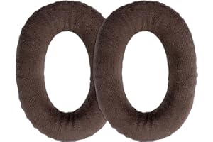 kwmobile 2 x nauszniki kompatybilne ze słuchawkami Sennheiser HD 559/569 / 599 - welurowe słuchawki nauszne