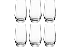 LEONARDO HOME PUCCINI Bicchieri da Long Drink, Cristallo, 6 cm, 6 unità