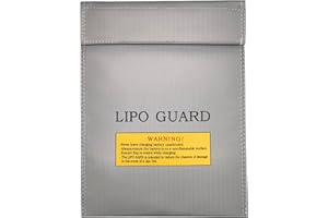 DEOLVEN Lipo Safe Bag ognioodporna kasetka na pieniądze, podkładka na baterie RC, chroni wartościowe przedmioty, dokumenty, pieniądze, biżuterię, ochrona przeciwpożarowa