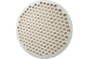 VIP AHMET Praktische Ravioliform für kleine Ravioli (199 kleine Teigringe) - 41 cm Schneidegerät 199 Löcher - Raviolischneider für türkische Ravioli oder Manti - weiß