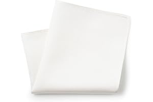 THE SAVILE ROW COMPANY LONDON Men's Silk Pocket Square Handkerchief - Business, Wedding, Party