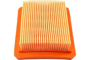 HQRP Elemento Filtro de Aire Compatible con Husqvarna 521642101/521 64 21-01 para Husqvarna 243R 243RJ 253R 253RB 253RJ 543RS 553RBX 553RS Recortadora de Hilo, Medidor del Sol