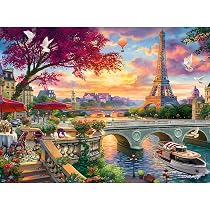 Diamond Painting 'Maisons Fleurs' 40x50cm - Broderie Diamant Paysage - Loisir Créatif Adulte - Kit Complet