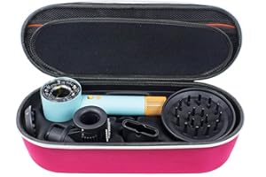 YIIWAY Twarde etui podróżne kompatybilne ze Dyson Supersonic Nural HD16 (Straight+Wavy), Tylko Etui - YC86003