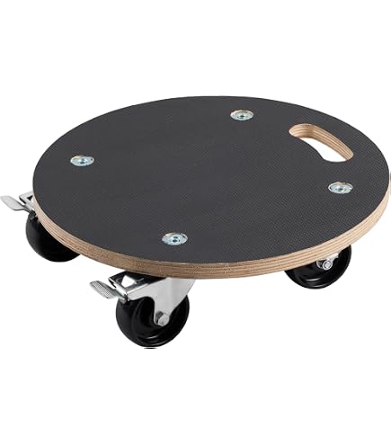 Dörner + Helmer Plantenroller Mammut XXL Rond 50 Cm - 100 Kg Draagkracht Voor Buiten