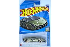 MATCHBOX METAL Hot Wheels Lamborghini Sián FKP 37 (Gold/Metalflake Verde) 1/10 Factory Fresh 2022-85/250 (Long Card) HCT08