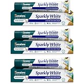 Himalaya Since 1930 Işıltılı Beyazlık Bitkisel Beyazlatıcı Diş Macunu, Flor&uuml;rs&uuml;z, Parabensiz, Bitkisel Enzim, 75 ml (3 paketi