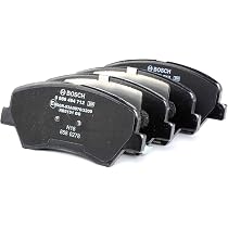 Bosch BP1686 Plaquettes De Frein Avant - Qualité Premium Certifiées ECE-R90 - Faible Poussière Et Bruit