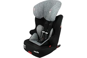 Nania isofix fotelik samochodowy Racer Group 1/2/3 (9-36 kg) - wyprodukowano we Francji - srebrny