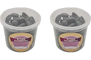 AUZIER CHABERNAC Bateaux Calabrais fantaisie à la réglisse - Confiserie de Tradition : (Pot 200g : Lot de 2.)