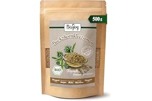 Biojoy Graines de Fenugrec entières BIO (500 g), thé de fenugrec, sans additifs