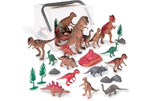 Terra by Battat terra Dinosaurio CUBO ANIMALES PREHISTORICOS, color surtido (XBT-AN2771Z)