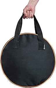 EV Charging Cable Storage Bag, Waterproof Round Large Capacity Multi Purpose EV Charger Carry Bag Wearproof Practical For Cords For Hoses