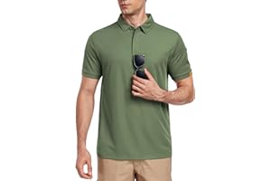 Csqtongan Polo Uomo Manica Corta, Maglietta Polo Uomo, Traspirante Polo T Shirt da Lavoro Uomo, Magliette Maniche Corte Uomo per attività All'aperto