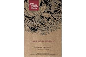 MAGIC GARDEN SEEDS Peperoncino 'Naga Morich' (Capsicum chinense) - circa 10 semi
