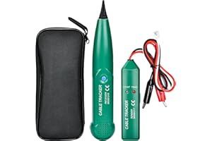 ALFFREUDE Traceur Cablen, Testeur Electrique, Détecteur de Cable Électrique Portable, Detecteur Coupure fil Robot Tondeuse pour Traqueur de Câble y Recherche de Ligne