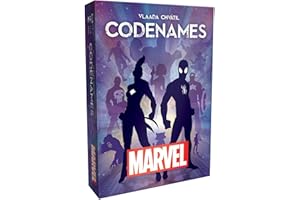 USAopoly The OP Codenames Marvel - Jeux de société - Idéal pour Les Fans du Jeu Original - A partir de 9 Ans - 2 à 8 Joueurs - en Anglais