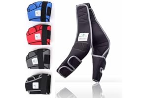 NATURE PET Vendaje contra Callos por no moverse Durante Largo Tiempo/Vendaje para Callos/Vendaje de Codo/Vendaje de Perro en Caso de higroma - Azul - M