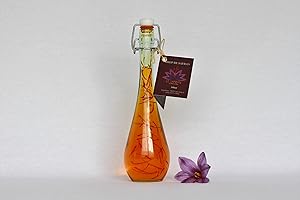 LE SAFRAN L'OR ROUGE DES ARDENNES SIROP DE SAFRAN, 125ml. Confectionné à partir du safran issu de notre exploitation française