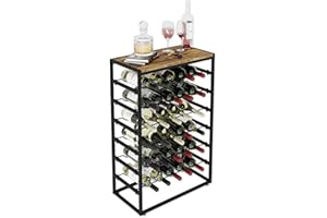Lenmar, Weinregal aus Metall für Flaschen, 7-30 Flaschen, Wein, Flaschenregal, Kellerregal, Regale, Flaschenhalter Robuste Weinlagerung (LOFT 2-30)