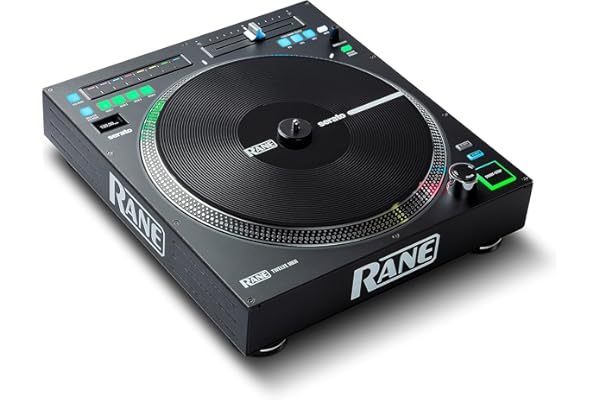 RANE Twelve MKII Controleur DJ MIDI avec Plateau Motorisé 12", Contrôle MIDI USB et DVS pour Traktor, Virtual DJ et Serato DJ