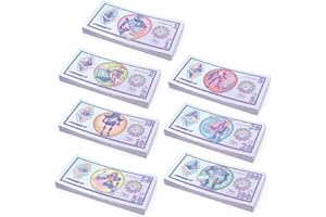 SCRATCH LOVER Ethereum Scratch Cash Mini Bundle ETH - 175 Banconote - 7 mazos de 25 x 1, 2, 5, 10, 20, 50, 100 - novedad absoluta
