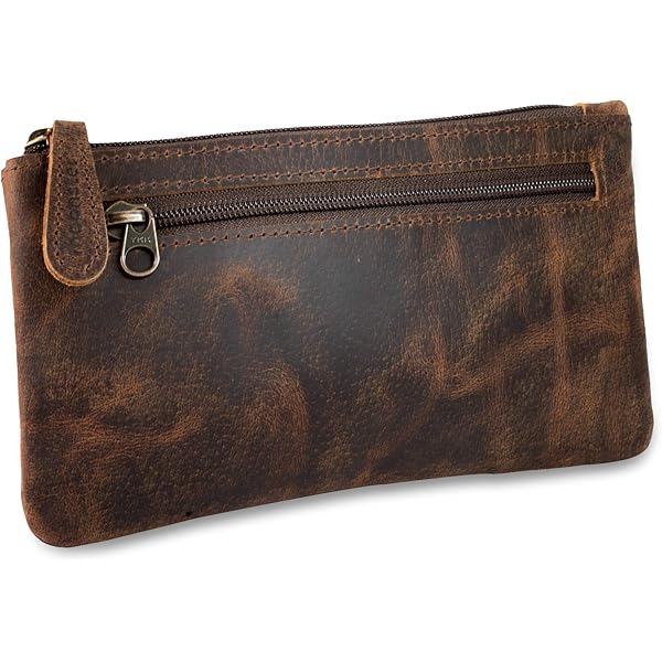 Donkerbruine Leren Schoudertas | Op voorraad | Delton Bags