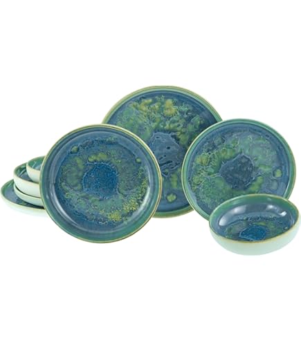 Creatable 23581 GIARDINO-TWO Set de vaisselle service combiné 10 pièces Porcelai