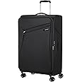 SAMSONITE Litebeam - Spinner L, Expandable Suitcase, 77 cm, 103/111 L, Black (Black)
