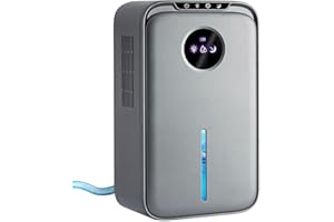 HARAYE Dehumidifiers for Home, 2.5L Water Tank Small Dehumidifier With Drain Hose for Drying Clothes with 8-12-24HTimer Sleep Mode and Auto Shut Off Defrost,Quiet Dehumidifiers for Bathroom Bedroom Closet RV