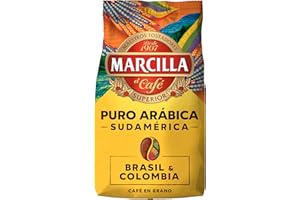 Marcilla Café Grano Puro Arábica Sudamérica Brasil & Colombia 400 g