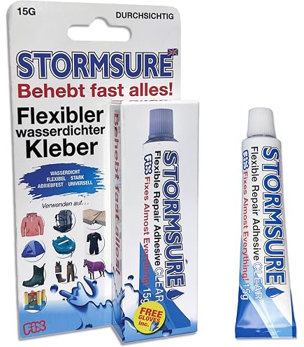 Schuhkleber. Superstark, Langlebig, Wasserdicht, Flexibel, Klarer