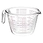 AmazonCommercial Messbecher aus Glas, Fassungsvermögen von 2 Litern