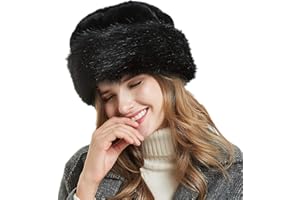 soul young Cappello di Vera Pelliccia di Volpe per Donna Stile Stampa Russo Russian Style