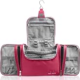 TRAVANDO &reg; Women's Toiletry Bag, red, Toiletry Bag