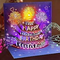 bentino Biglietto di auguri di compleanno con scritta Kerze in lingua tedesca con scritta in lingua inglese collettiva formato DIN A5 con busta biglietto di auguri con musica per ragazze e donne