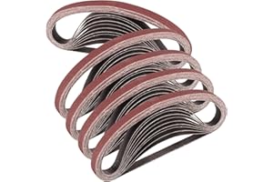 STEBRUAM Sanding Belt 13 x 457 mm,50PCS 150 Grit