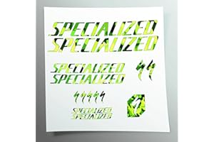 Stickersland® Kit Compatible with MTB Mountain Bike Frame and Helmet | Decals Sticker Decal Bike Logos | Stickersland® (Camouflage V3)