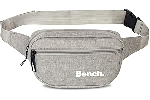 FABRIZIO Bench torba na pas nerka torba biodrowa Waistbag hipsack torba na ramię 64151, kolor: jasnoszary, jasnoszary, Einheitsgröße, nowoczesny