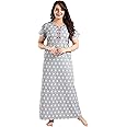 TRUNDZ Printed Pure Cotton Nighty(10323)