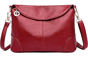 DORRISO Bolsos de Mujer Bandolera Bolso Elegante Mujer Bolsa Tote Bolso Bolso de Mano Cuero PU Trabajo Escuela Viajes Casual Diario Bolsos Cruzados