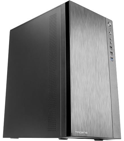 CAJA PC MICRO-ATX APPROX APPC-301F C/FUENTE 500W USB3.0 NEGRA - miniatura 2