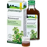 Schoenenberger - Brennnessel naturreiner Heilpflanzensaft - 1x 200 ml Glasflasche - freiverkäufliches Arzneimittel - zur Bess