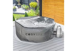 CosySpa Hot Tub Thermal Insulation Cover - Universal Spa Cover | Save 40% On Energy Bills | Round & Octagonal Spa Blanket | Double Layered Hot Tub Thermal Cover (4-6 Seat (175x70cm) | Octagon)