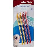 Bioline İki U&ccedil;lu K&ouml;pek Diş Fır&ccedil;ası 4 L&uuml; Set