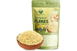Danodia Foods Foxtail Millet Flakes (450 g) | Ready-to-Eat | Healthy Breakfast Cereal | Ideal for Porridge, Puddings, Desserts & Smoothie Bowls | Gluten-Free & Nutritious