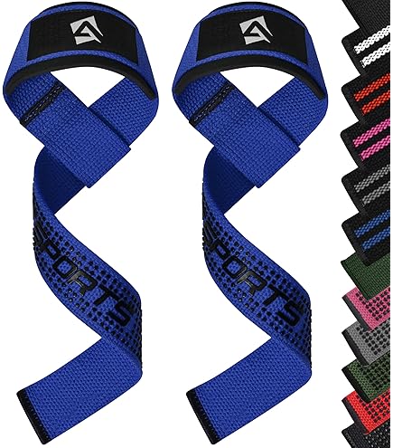 AQF Lederen Gewichtheffende Riem 4 Gevoerde Lumbaal Rugsteun met Suède Voering en stalen Roller Buckle Voorgevormde Fitness-Orgaanbouw (L, Zwart