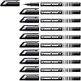 STABILO Fineliner Pen SENSOR F Box of 10 Black (189/46)