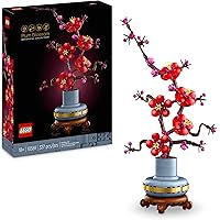 LEGO Botanicals Albicocco Giapponese - Fiore Finto Artificiale da Costruire per Adulti, Decorazione Floreale per Casa dalla C
